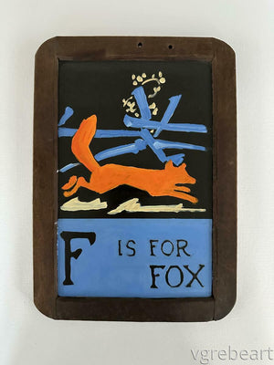 F is for Fox
