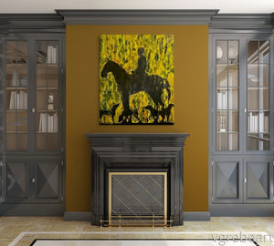 Silhouette of a Whip