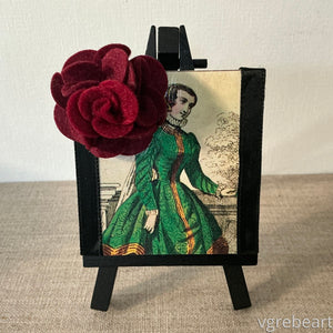 Jane and Her Giant Flower