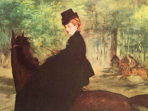 The Horsewoman (après Manet)